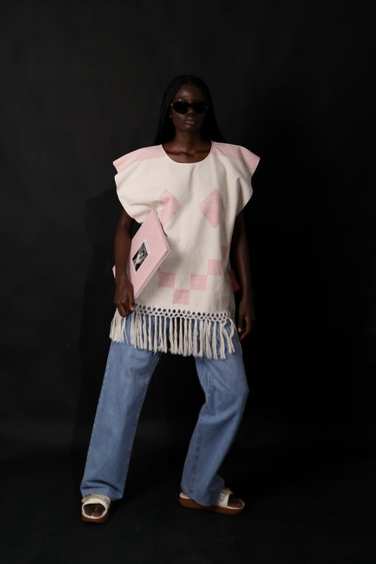 Abinaa Face Pink Short