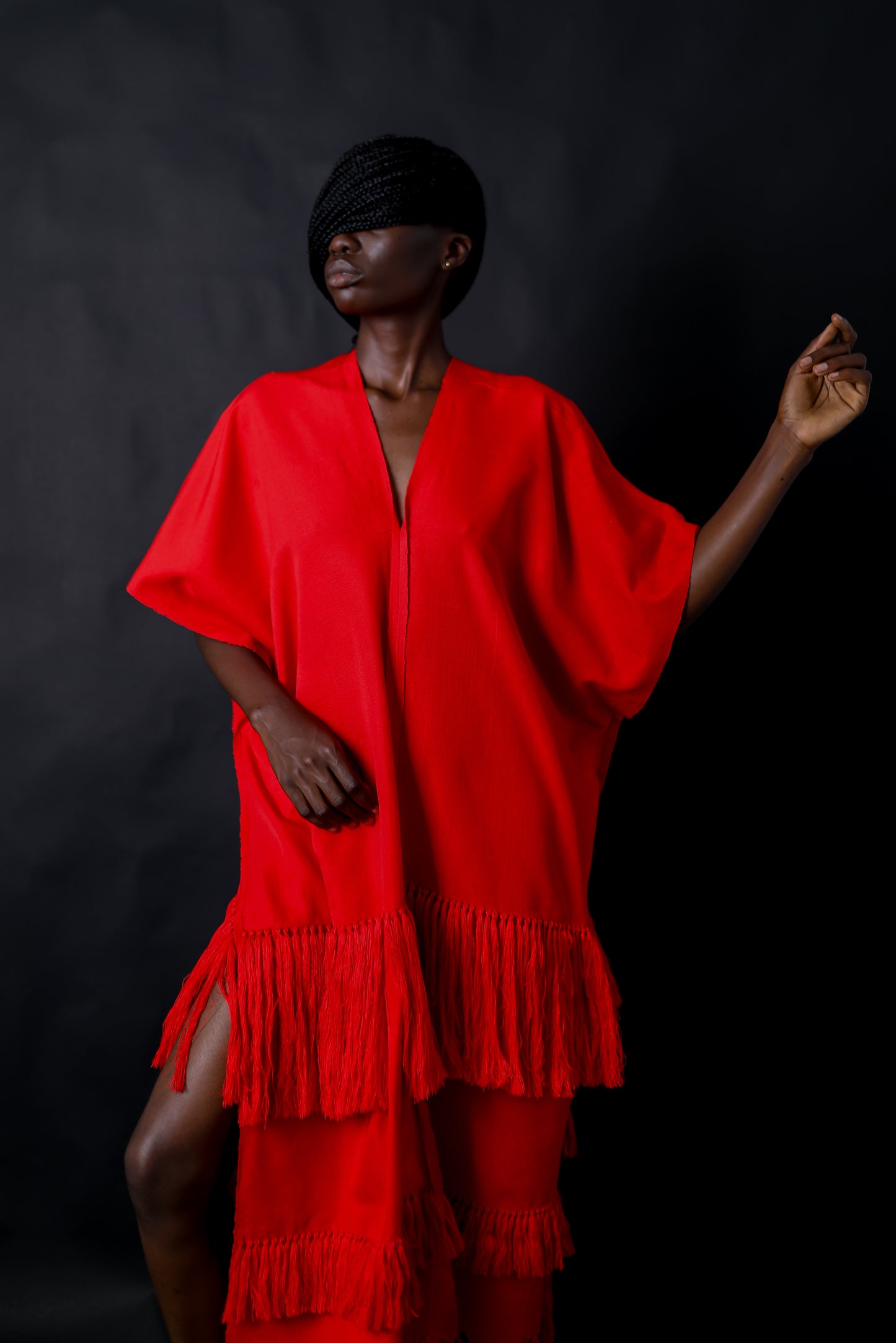 Amma Long Red