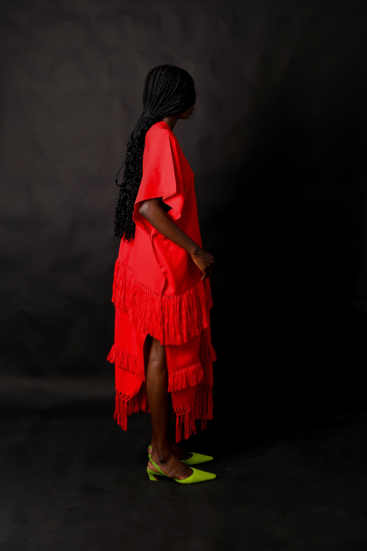 Amma Long Red