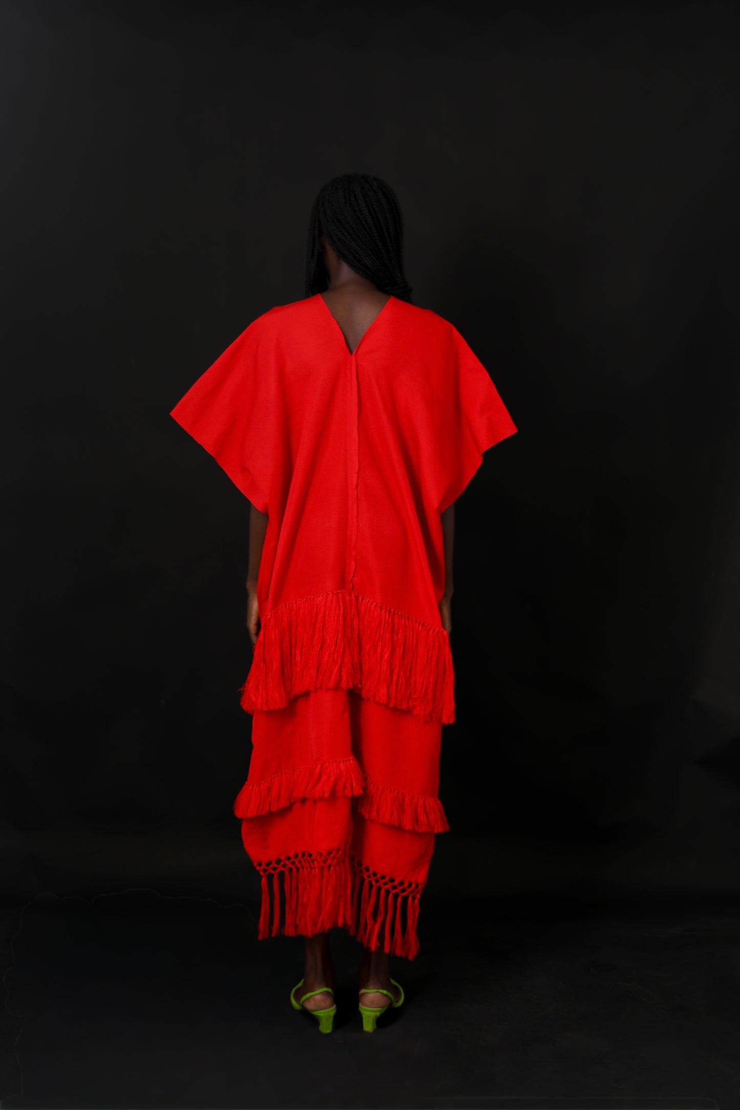 Amma Long Red