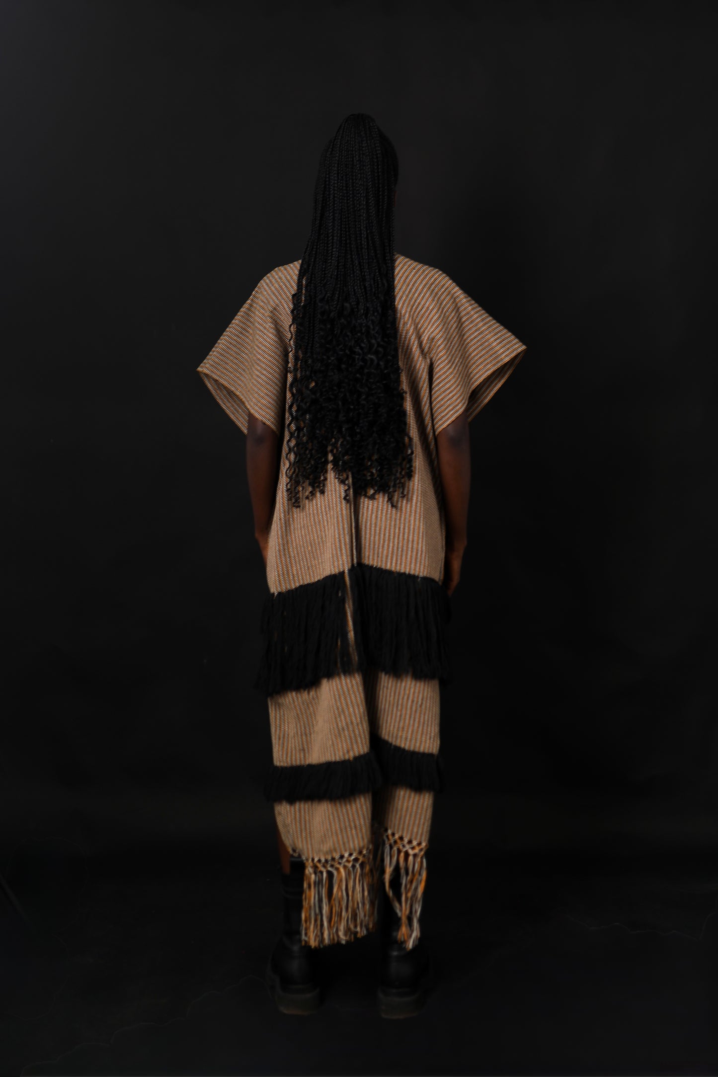 Amma long Multi Color Stripe