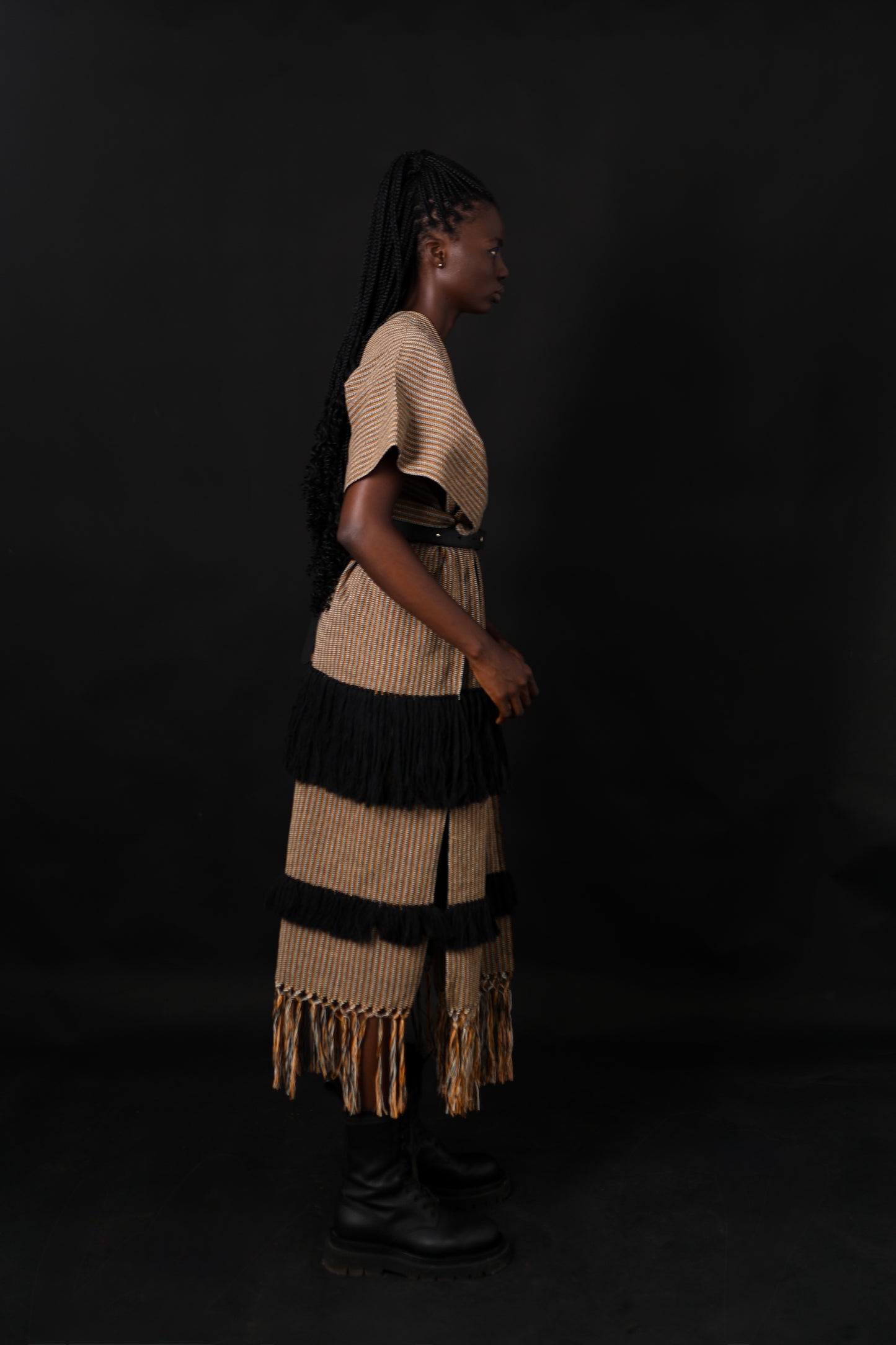 Amma long Multi Color Stripe